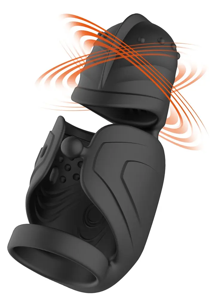 Rebel Cock Vibrator with Glans Stimulator Photo 5