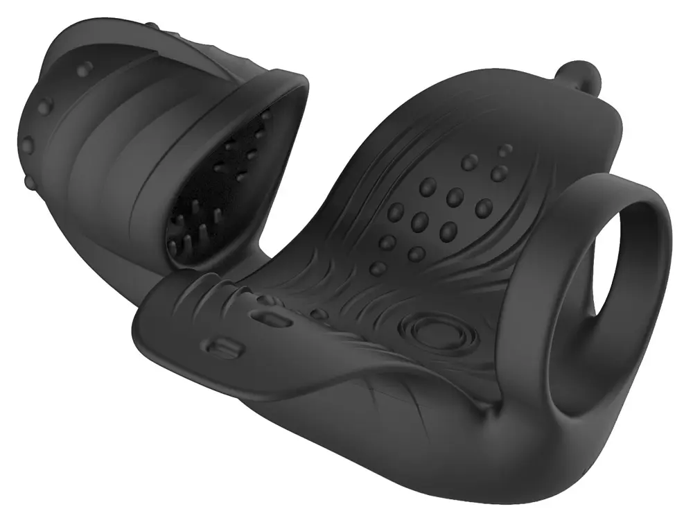 Rebel Cock Vibrator with Glans Stimulator Photo 9