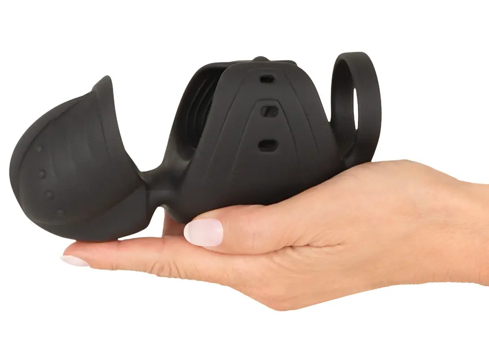 Rebel Cock Vibrator with Glans Stimulator Photo 11