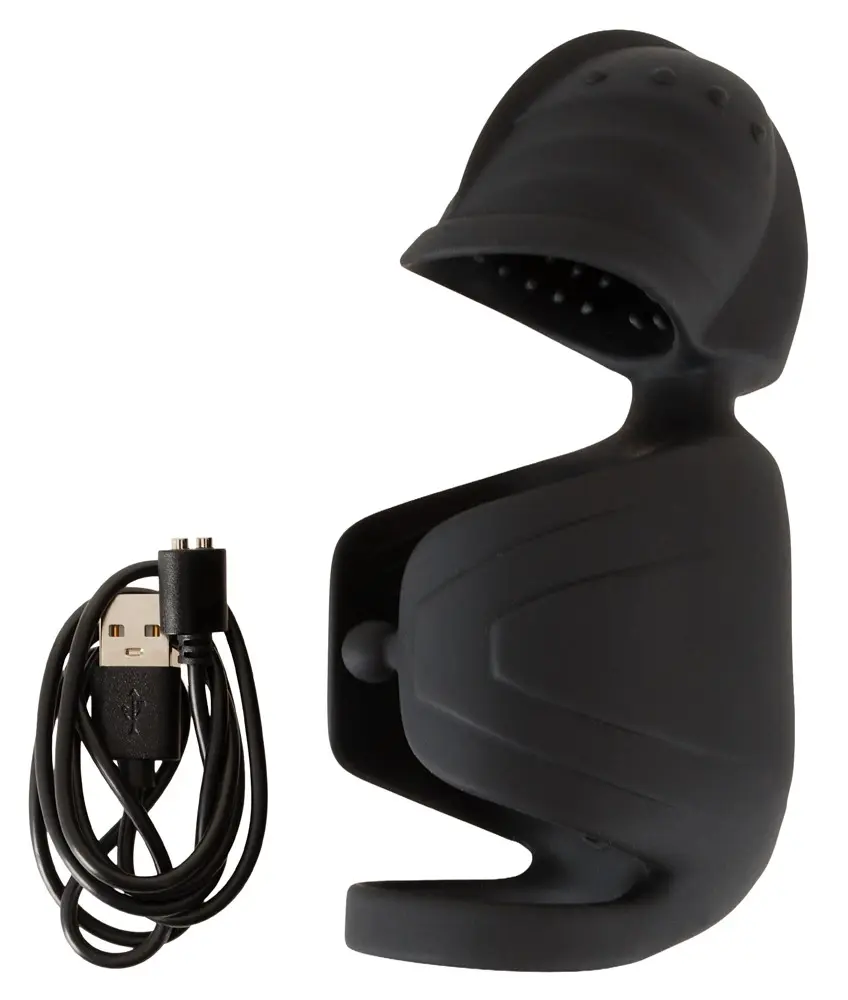 Rebel Cock Vibrator with Glans Stimulator Photo 14