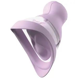 Fantasy for Her Veloura Touch Intimate Pleasure Pump with Suction and Vibration Purple
