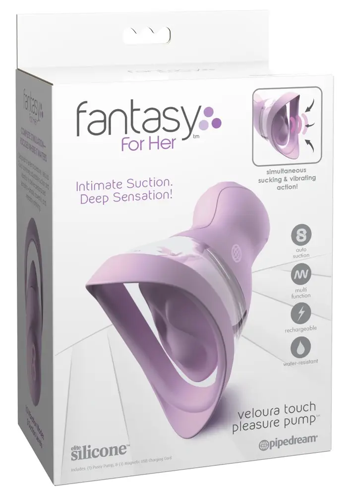 Fantasy for Her Veloura Touch Pleasure Pump Photo 7
