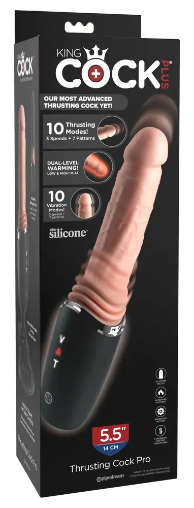 King Cock Plus Thrusting Cock Pro 12.7 cm dildo Photo 7