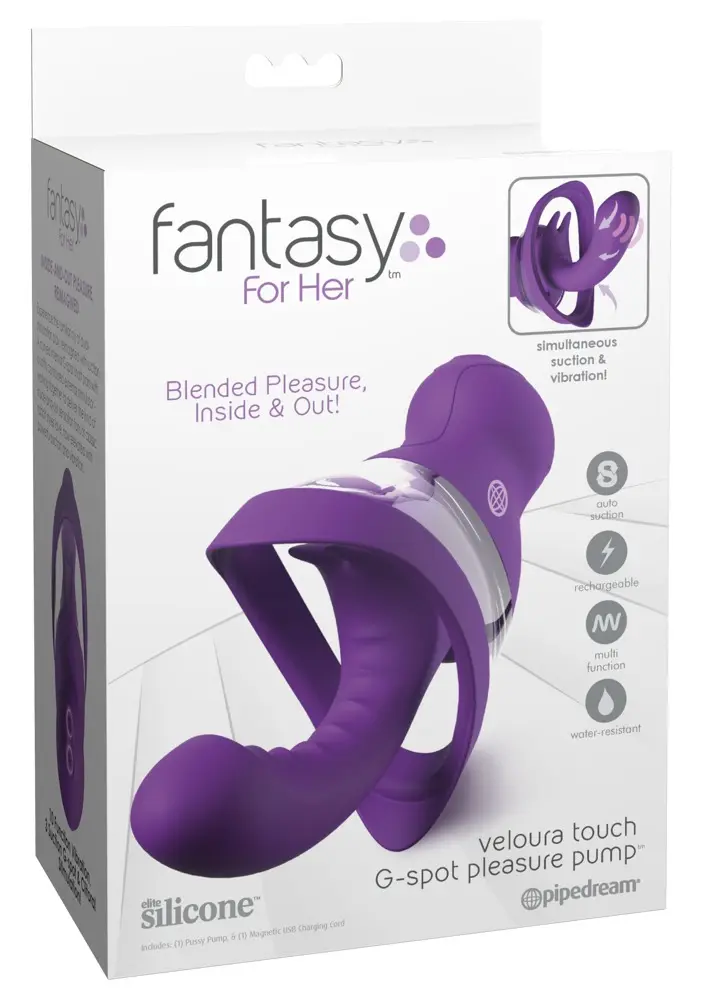 Fantasy For Her Veloura Touch G-Spot Pleasure Pump Photo 6