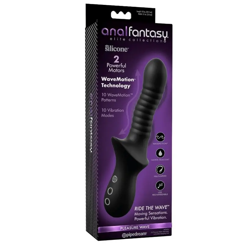 PIPEDREAM ANAL FANTASY ELITE PLEASURE WAVE Anal Massager Photo 3