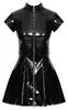 Vinyl Dress flared L от Black Level Photo 6