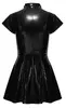 Vinyl Dress flared L от Black Level Photo 7