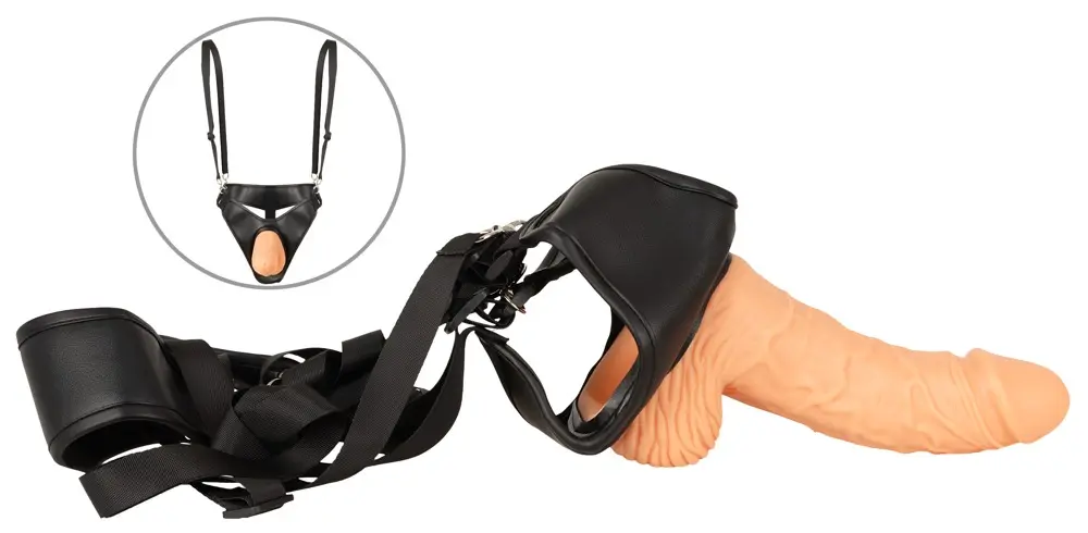 RealistixXx Strap-On Hollow Dildo and Harness Photo 2