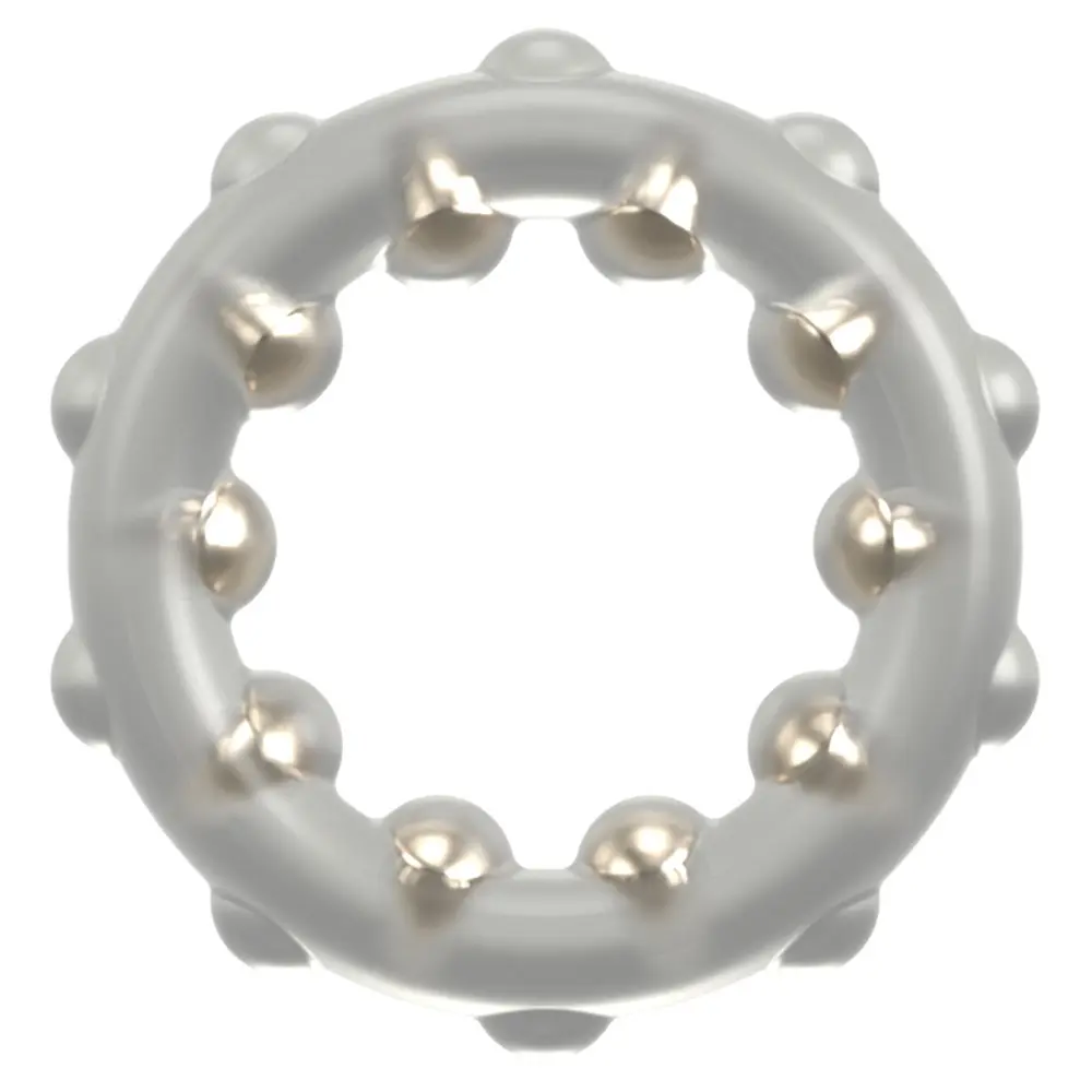 Rebel Cock Ring With Metal Bal Photo 3