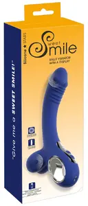 Sweet Smile Smile Balls Vibrator with Display, dual motor, 9 vibration modes, silicone and ABS