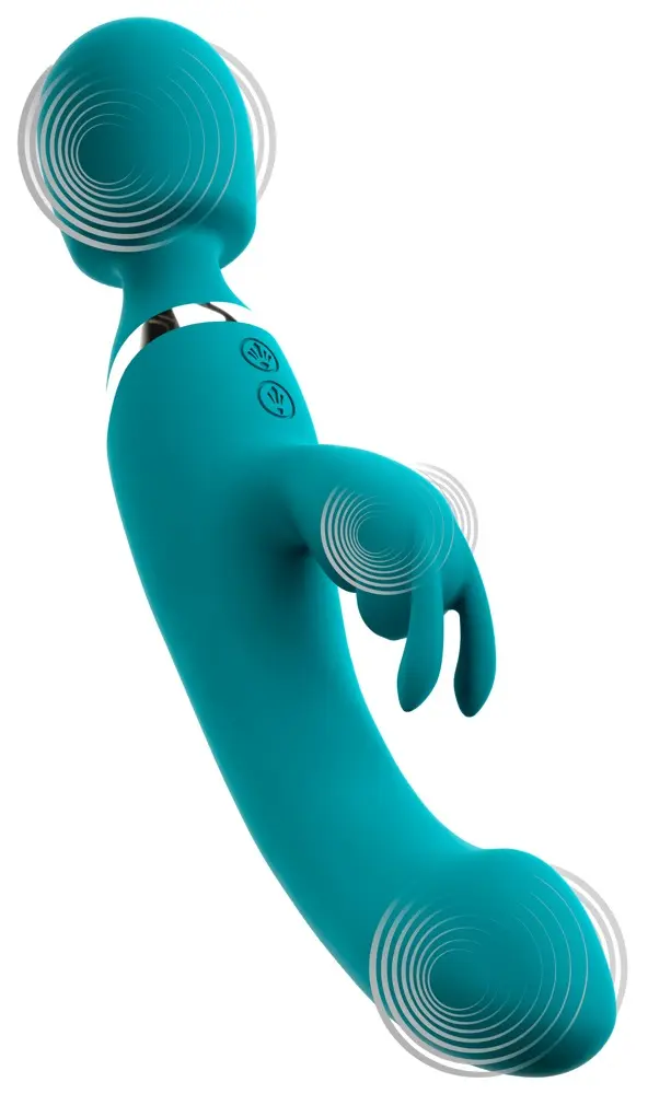 Sweet Smile Smile 3in1 Wand, Rabbit and Vibrator Photo 6