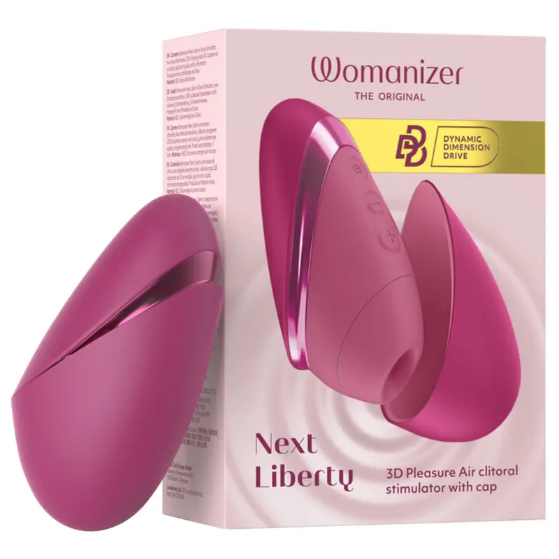 WOMANIZER NEXT LIBERTY Клиторальный стимулятор Intense Pink Photo 3