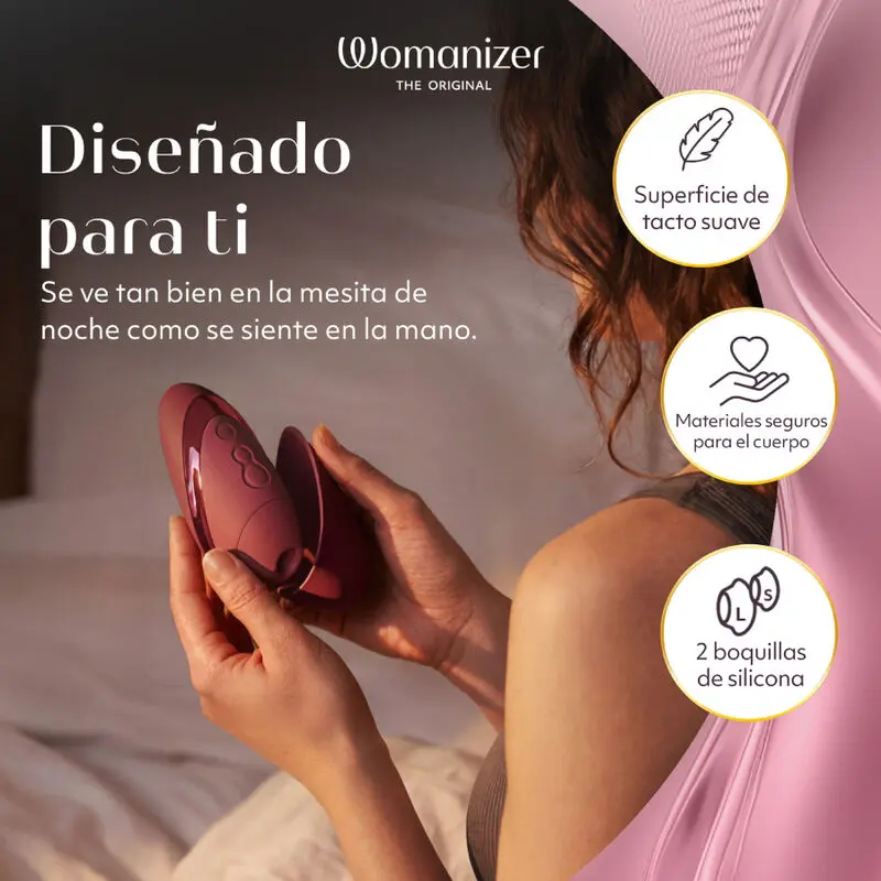 Вакуумный стимулятор Womanizer Next Бордо Photo 15