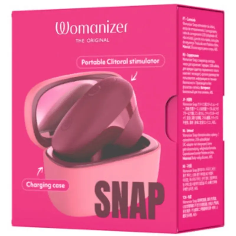 WOMANIZER SNAP Clitoral Stimulator Crushed Berry Photo 14
