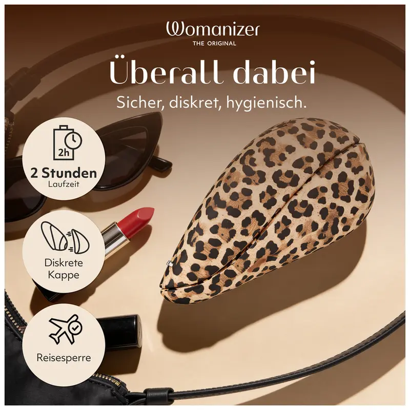 Womanizer Liberty 2 вакуумный клиторальный стимулятор леопард Photo 16