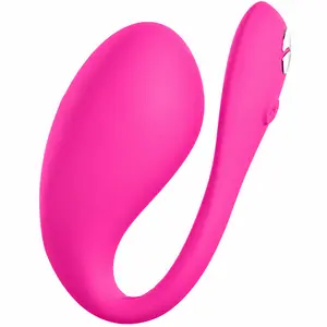 We Vibe Jive 2 Wearable Egg Vibrator Electric Pink IPX7 Waterproof Silicone with Remote Control and App Compatibility