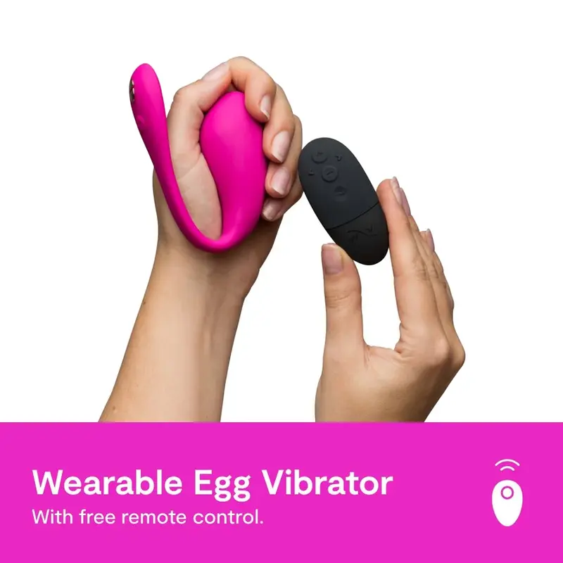We Vibe Jive 2 Wearable Egg Vibrator Electric Pink Photo 2