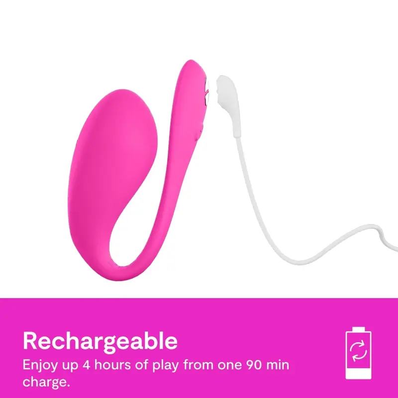 We Vibe Jive 2 Wearable Egg Vibrator Electric Pink Photo 3