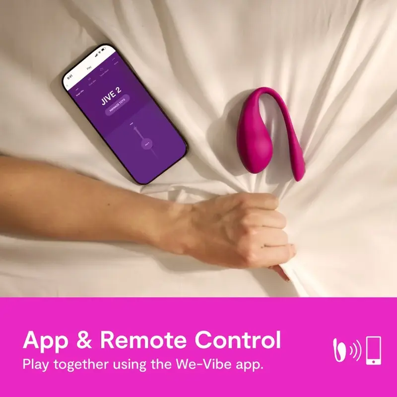 We Vibe Jive 2 Wearable Egg Vibrator Electric Pink Photo 8
