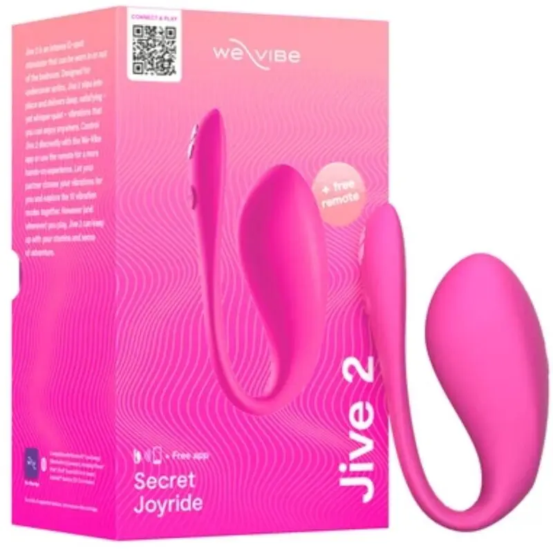 We Vibe Jive 2 Wearable Egg Vibrator Electric Pink Photo 11