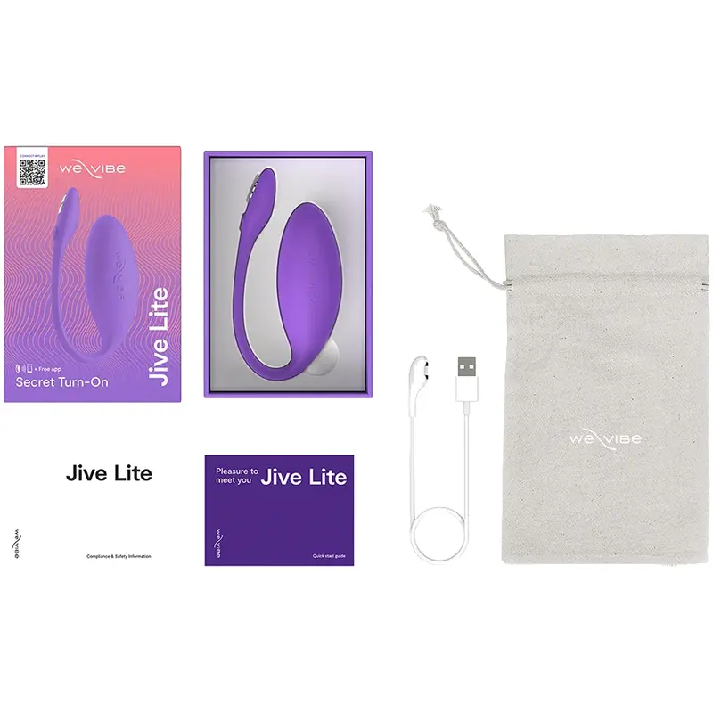 We Vibe Jive Lite Wearable Egg Vibrator Purple Photo 5