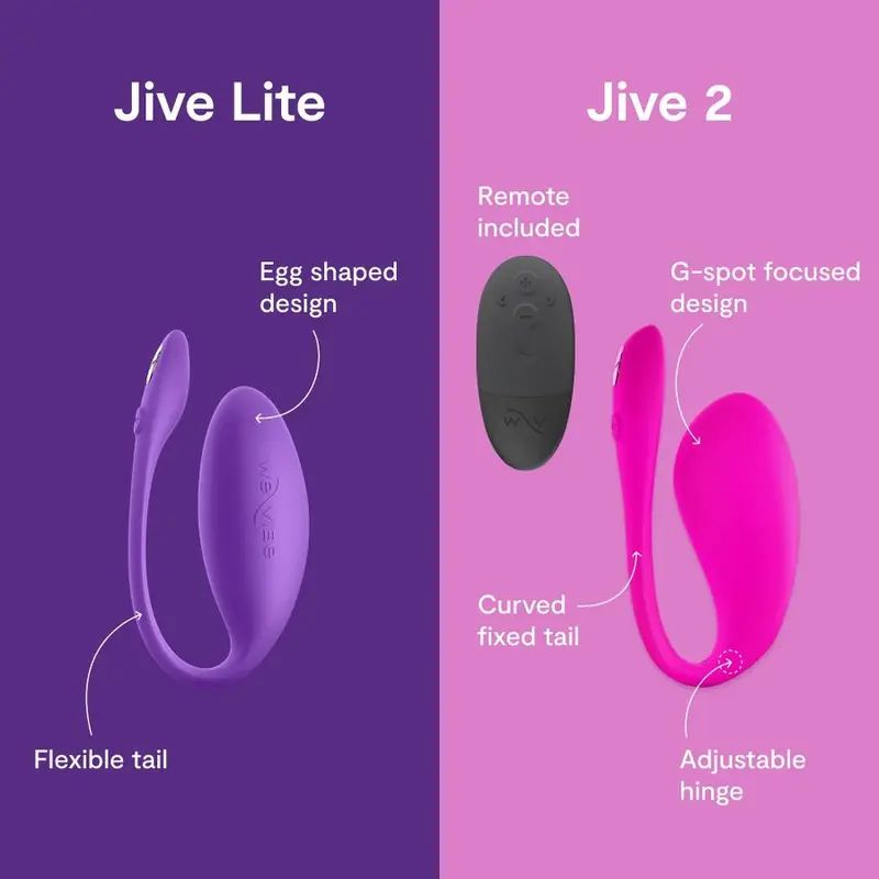 We Vibe Jive Lite Wearable Egg Vibrator Purple Photo 8
