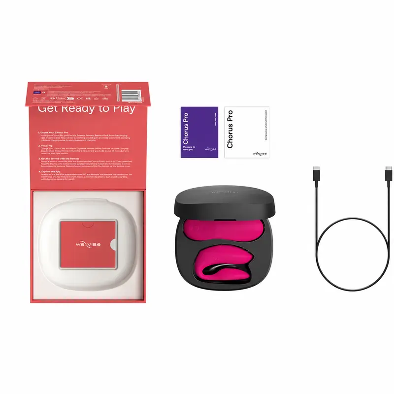 We Vibe Chorus Pro Couples Vibrator Electric Pink Photo 4