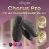 We Vibe Chorus Pro Couples Vibrator Satin Black Photo 5