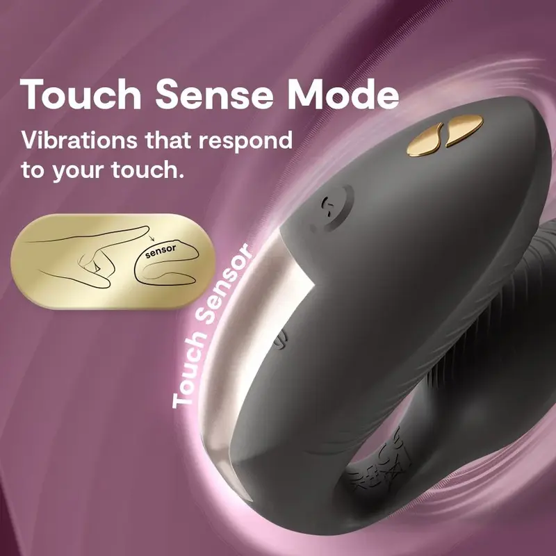 We Vibe Chorus Pro Couples Vibrator Satin Black Photo 11