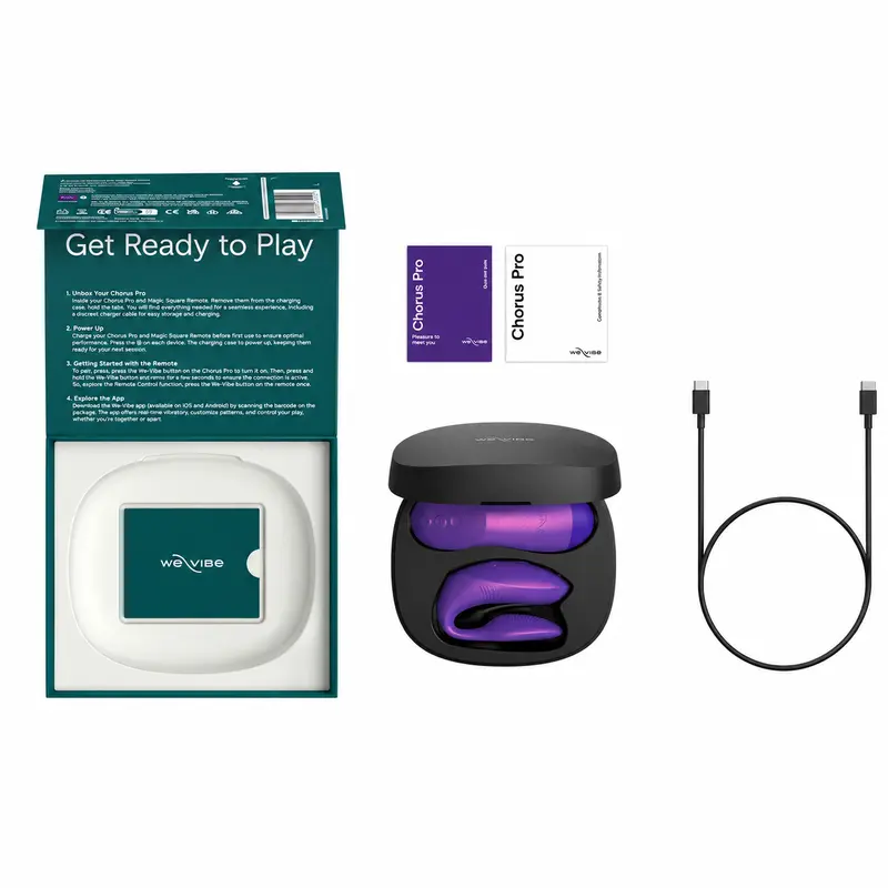 We Vibe Chorus Pro Couples Vibrator Cosmic Purple Photo 4