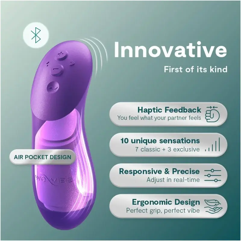 We Vibe Chorus Pro Couples Vibrator Cosmic Purple Photo 5