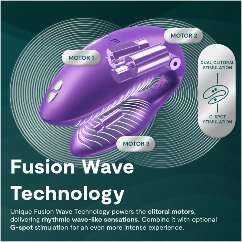 We Vibe Chorus Pro Couples Vibrator Cosmic Purple Photo 7