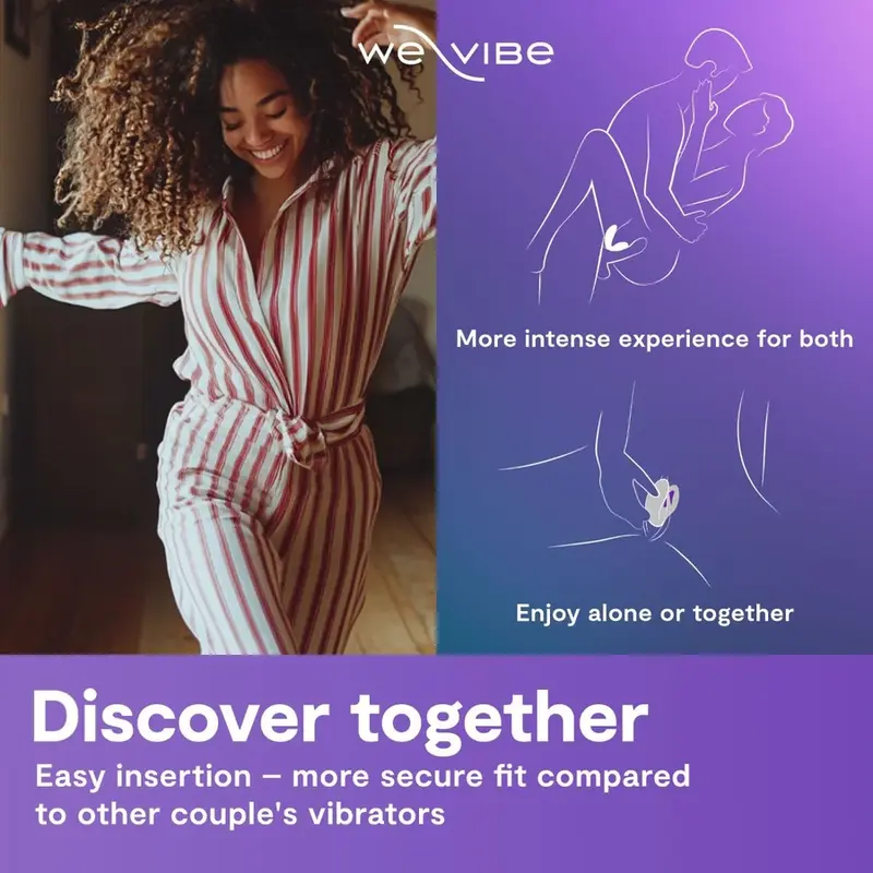 We Vibe Sync 2 Adjustable Couples Vibrator Velvet Green Photo 7