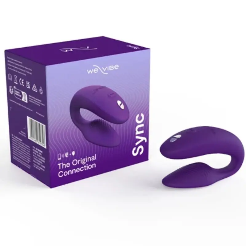 We Vibe Sync 2 Adjustable Couples Vibrator Purple Photo 2