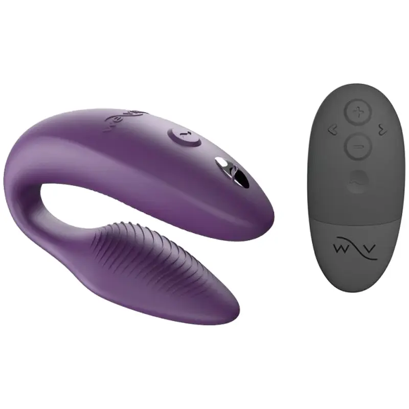 We Vibe Sync 2 Adjustable Couples Vibrator Purple Photo 4