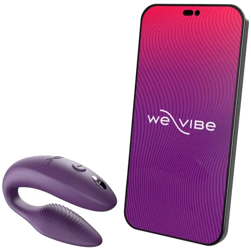 We Vibe Sync 2 Adjustable Couples Vibrator Purple Photo 6
