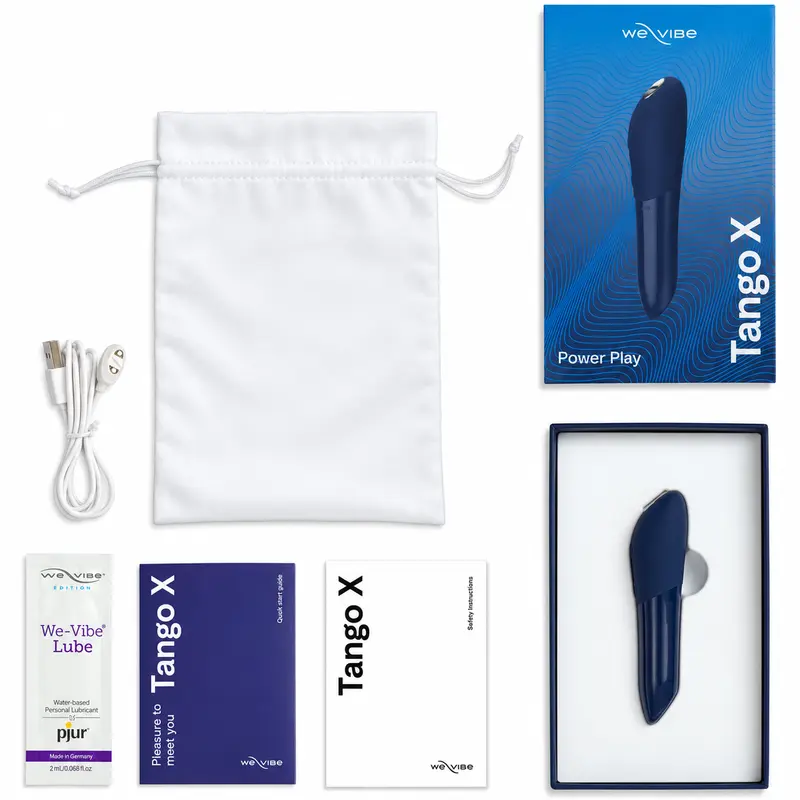 We Vibe Tango X Bullet Vibrator Blue Photo 11