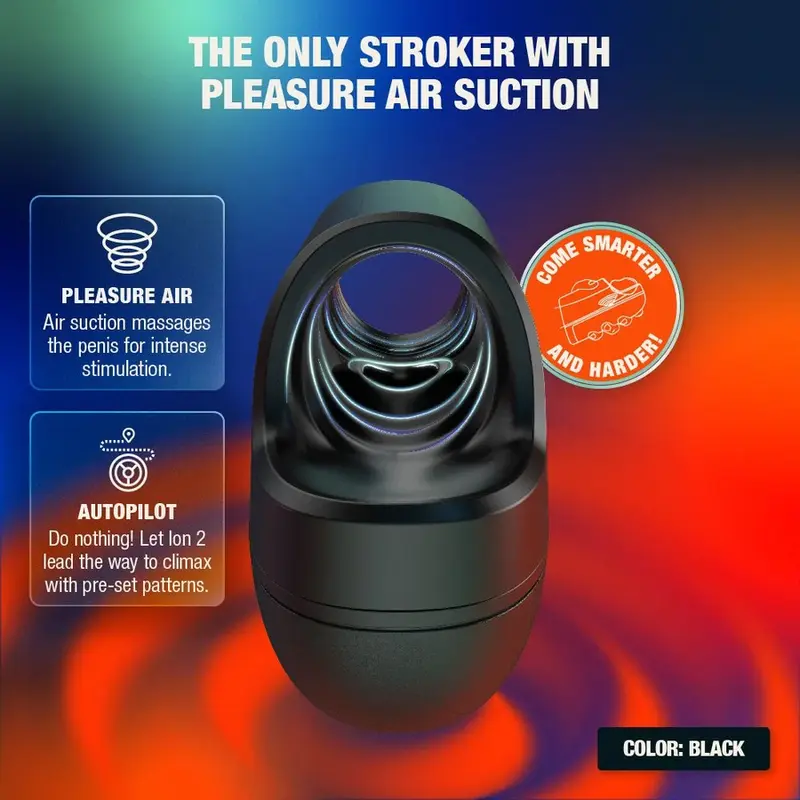 ARWAVE Ion 2 Male Stroker Black Photo 2