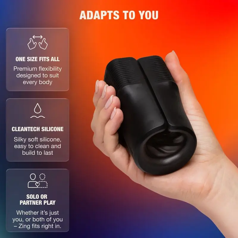 ARCWAVE Zing Vibrating Male Stroker Black Photo 2