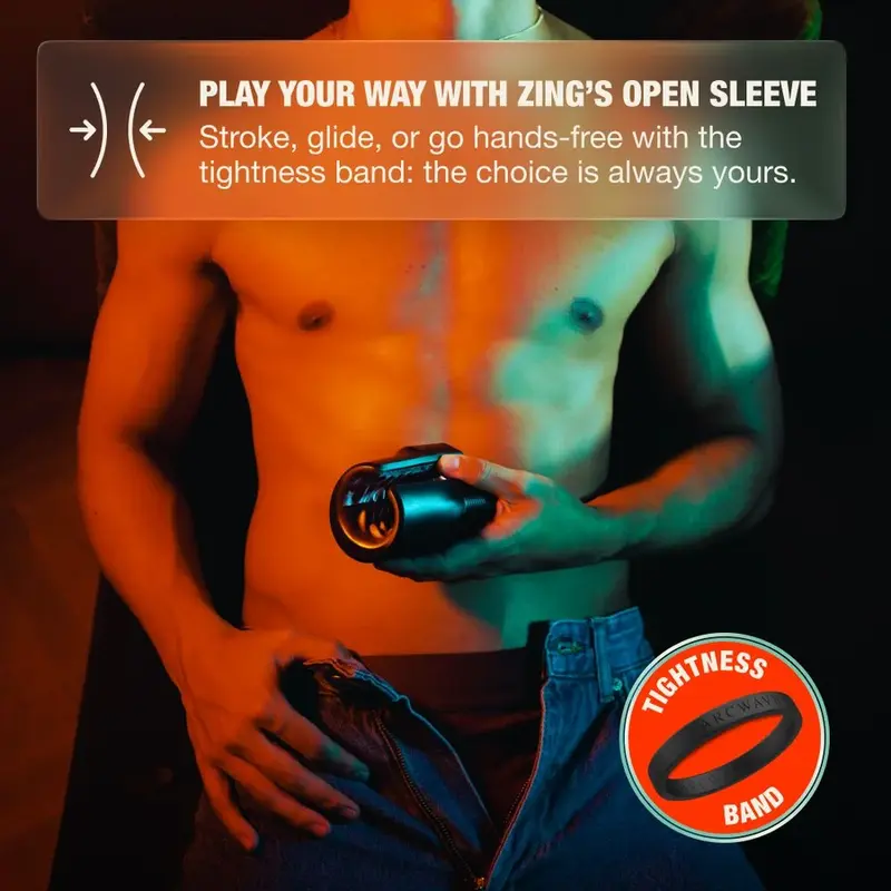 ARCWAVE Zing Vibrating Male Stroker Black Photo 9