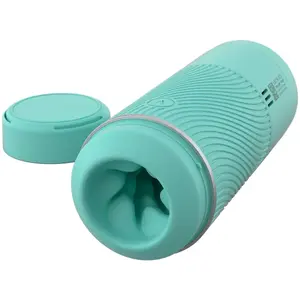 ARCWAVE Pow Manual Male Stroker with Suction Control Mint CleanTech Silicone 3-4.5 cm Diameter 17 cm Insertable Length