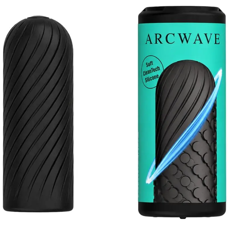 ARCWAVE Ghost Reversible Silicone Stroker Black Photo 2