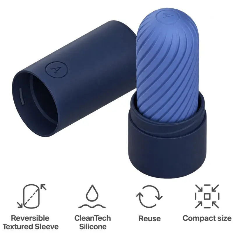 ARCWAVE Ghost Manual Male Stroker Blue Photo 3