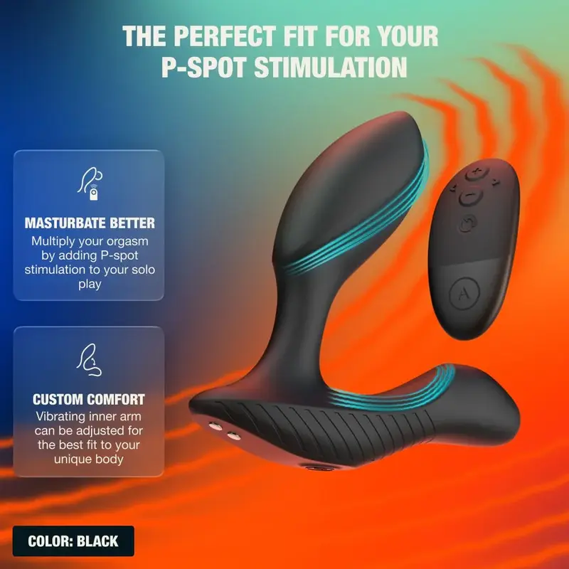 ARCWAVE Perk Vibrating Prostate Massager Black Photo 2