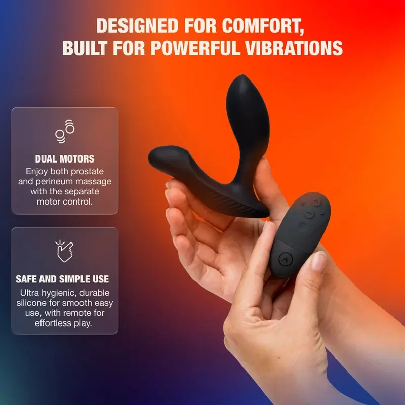 ARCWAVE Perk Vibrating Prostate Massager Black Photo 7