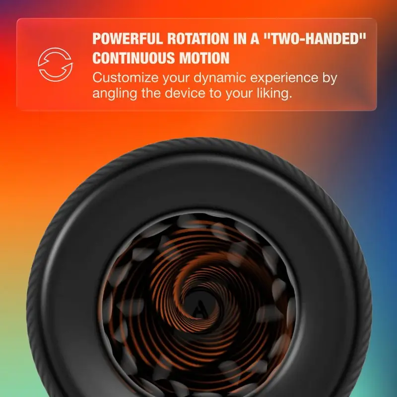 ARCWAVE Orbit Rotating Male Masturbator Black Photo 11