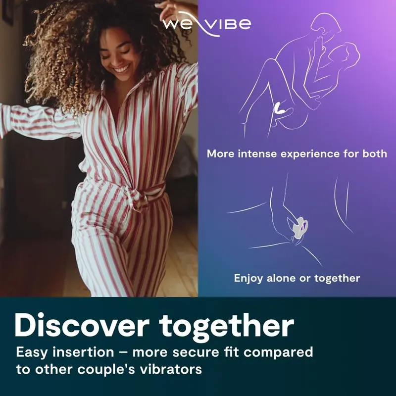 We Vibe Sync O Couples Vibrator Light Purple Photo 4