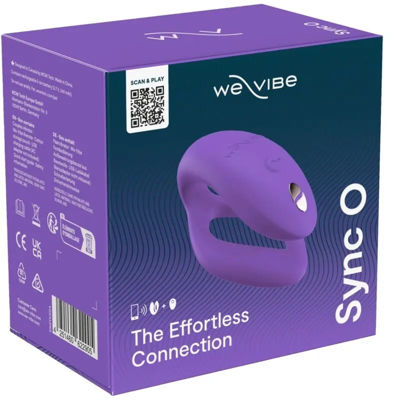 We Vibe Sync O Couples Vibrator Light Purple Photo 11