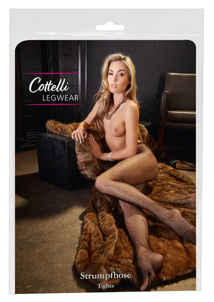 Pantyhose Cottelli Collection net tights S-L Photo 5