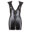 Wet Look Dress with Zip S, 27158481021 Photo 4